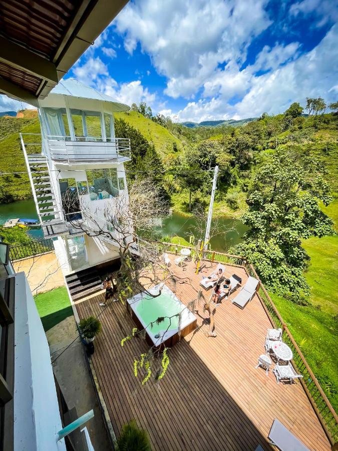 Piedra Del Penol Hotel Guatapé Zewnętrze zdjęcie